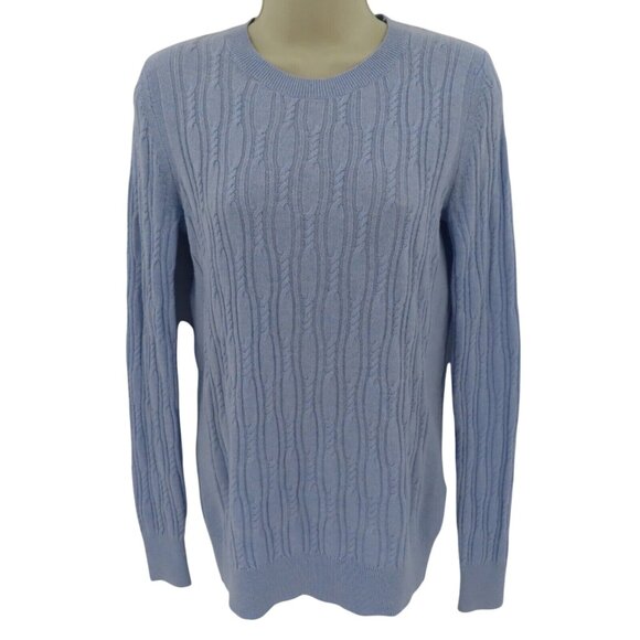 Banana Republic Filpucci Womens Small Cable Knit Crew Neck Sweater Merino Wool - Picture 1 of 8